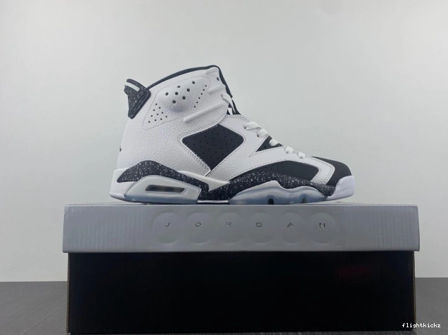 384664-101 Retro Jordan 6 Oreo 0817